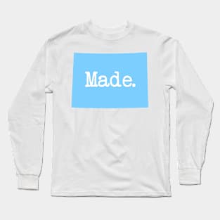 Colorado Made CO Blue Long Sleeve T-Shirt